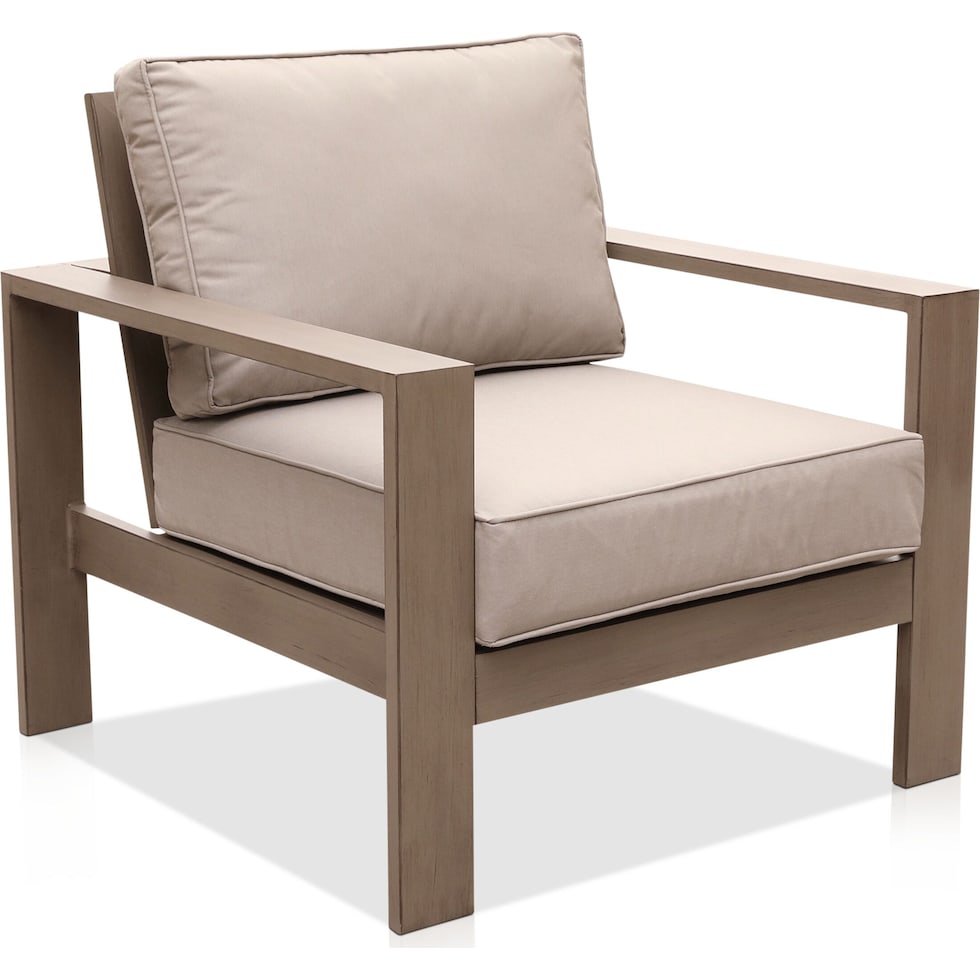 surfside neutral outdoor chair   