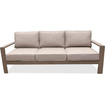 surfside neutral outdoor sofa   