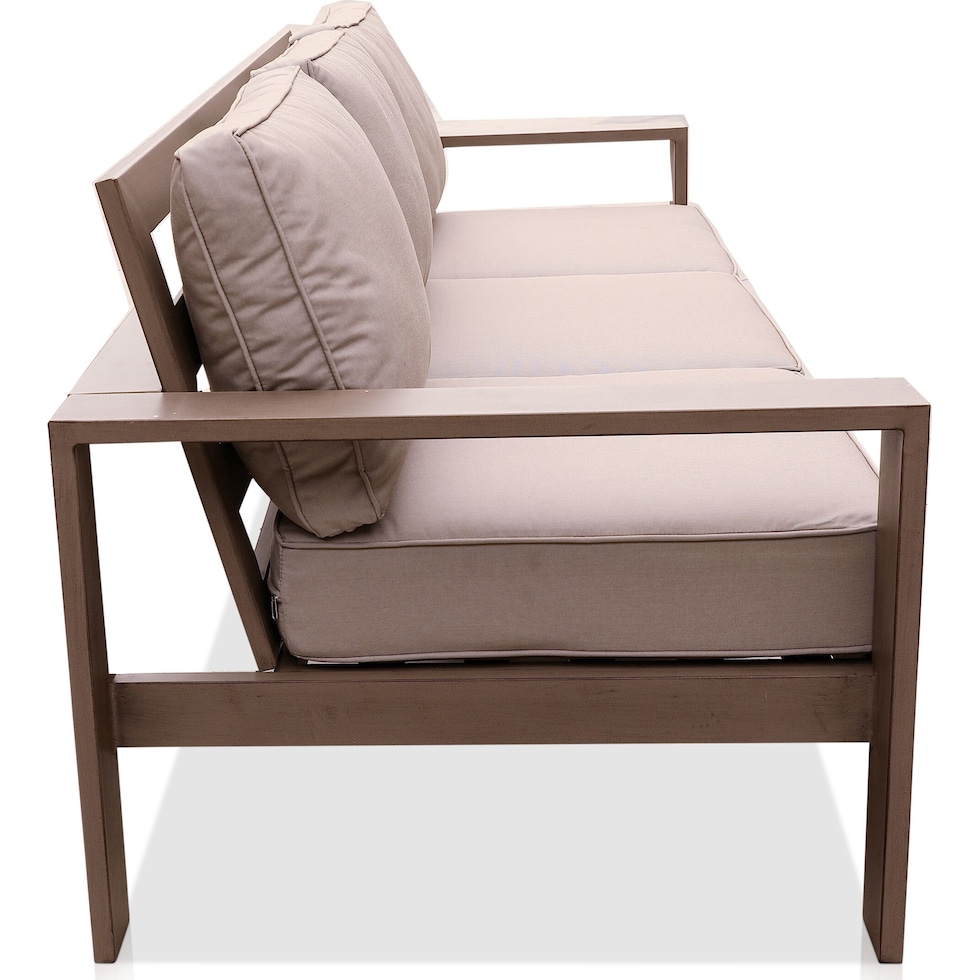 surfside neutral outdoor sofa   