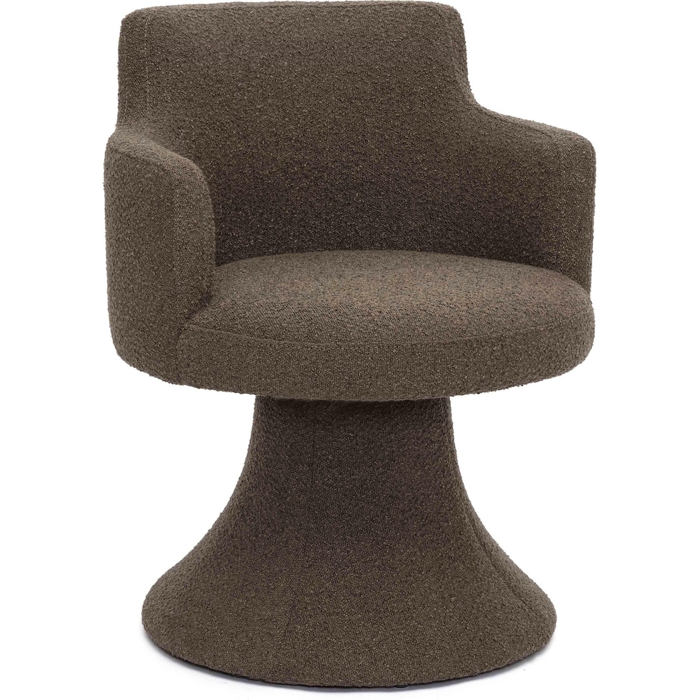 sutton dark brown dining chair   