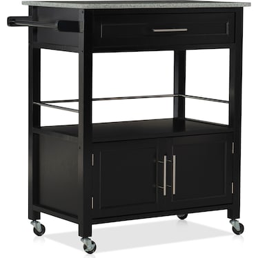 Swanson Kitchen Cart - Black