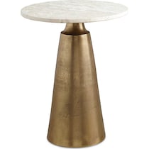 sweden gold accent table   