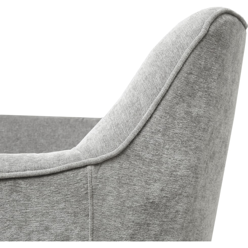 sycamore gray accent chair   