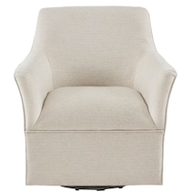 sycamore white accent chair   