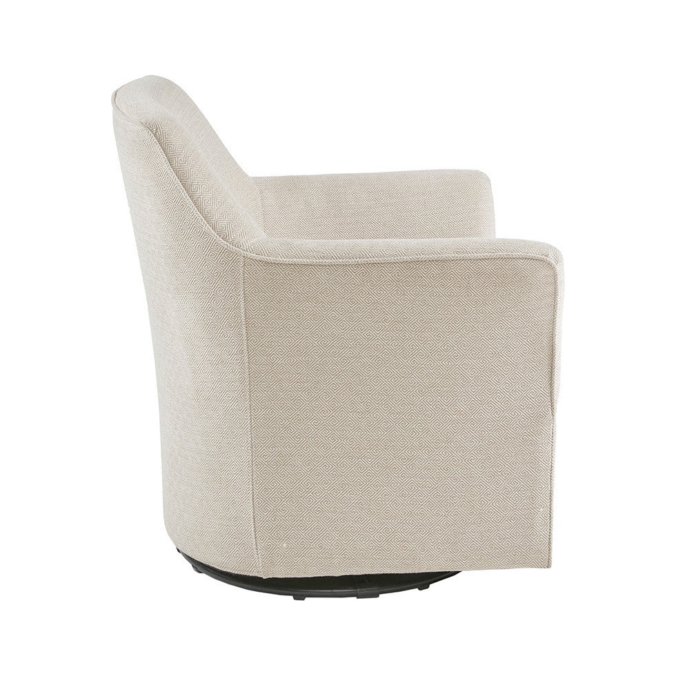 sycamore white accent chair   