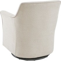 sycamore white accent chair   