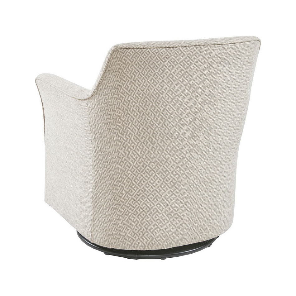 sycamore white accent chair   