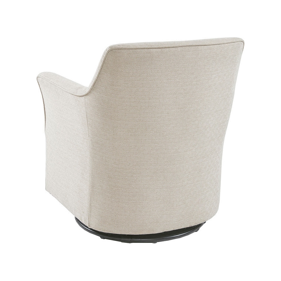 sycamore white accent chair   