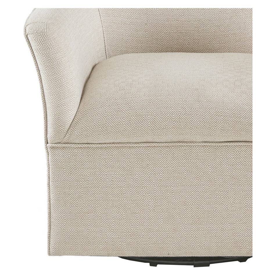 sycamore white accent chair   