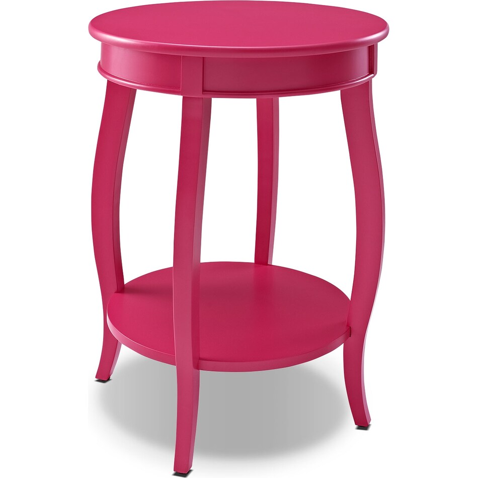 sydney pink side table   