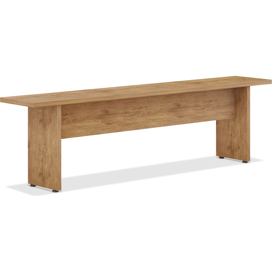 sylvan light brown bench   