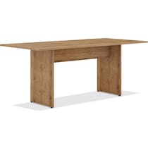 sylvan light brown dining table   