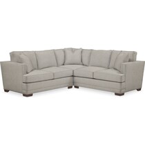 synergy oatmeal  pc sectional with left facing loveseat   