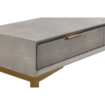 tachi gray console table   