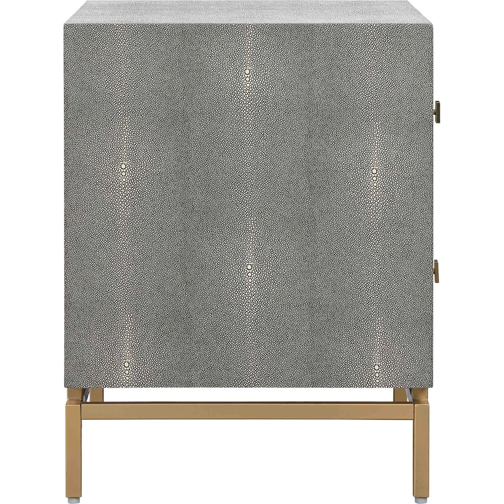 tachi gray nightstand   