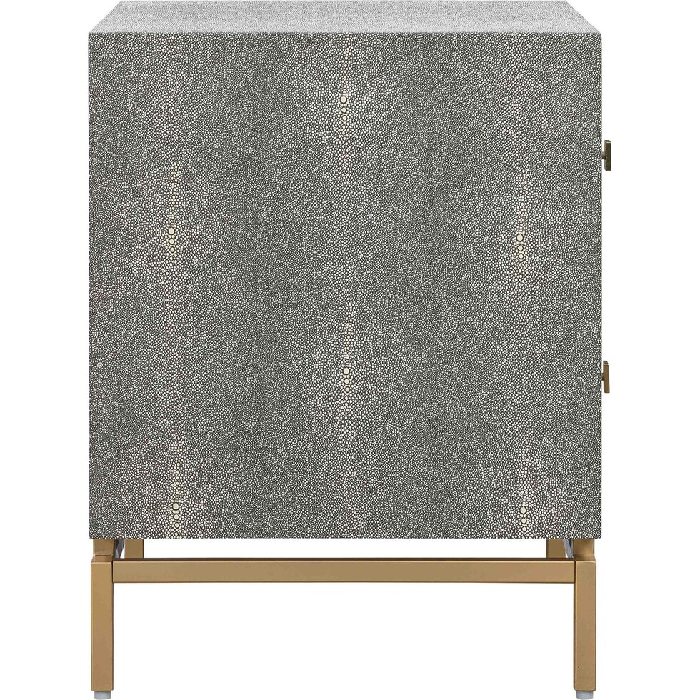 tachi gray nightstand   
