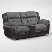 tacoma manual black loveseat   