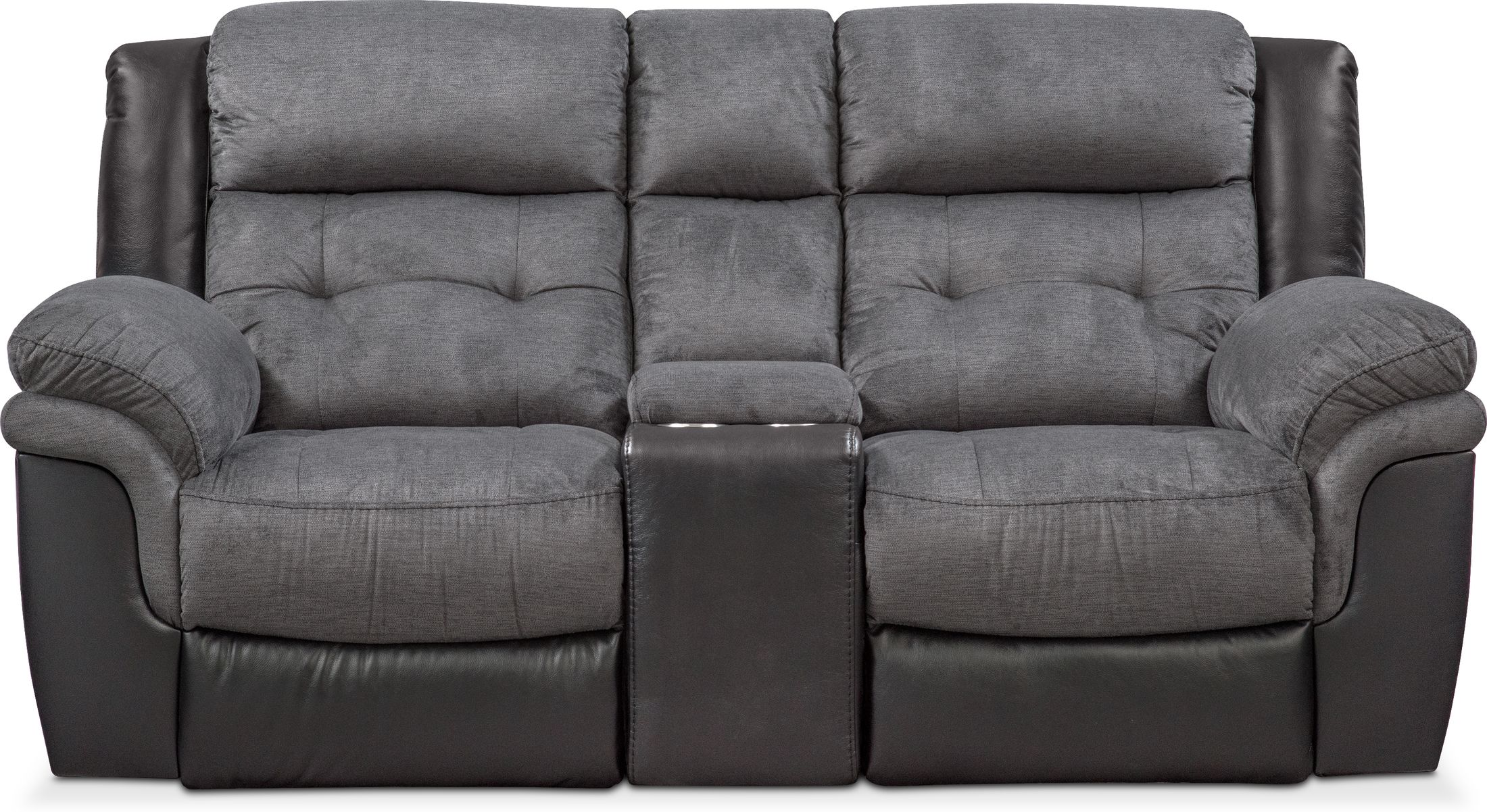 value city reclining loveseat