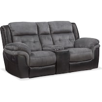tacoma manual black loveseat   