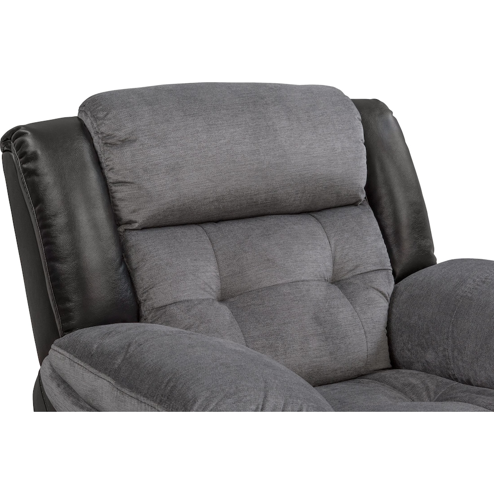 tacoma manual black recliner   