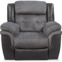 tacoma manual black recliner   