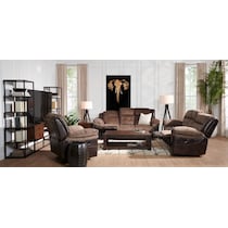 tacoma manual dark brown  pc living room   