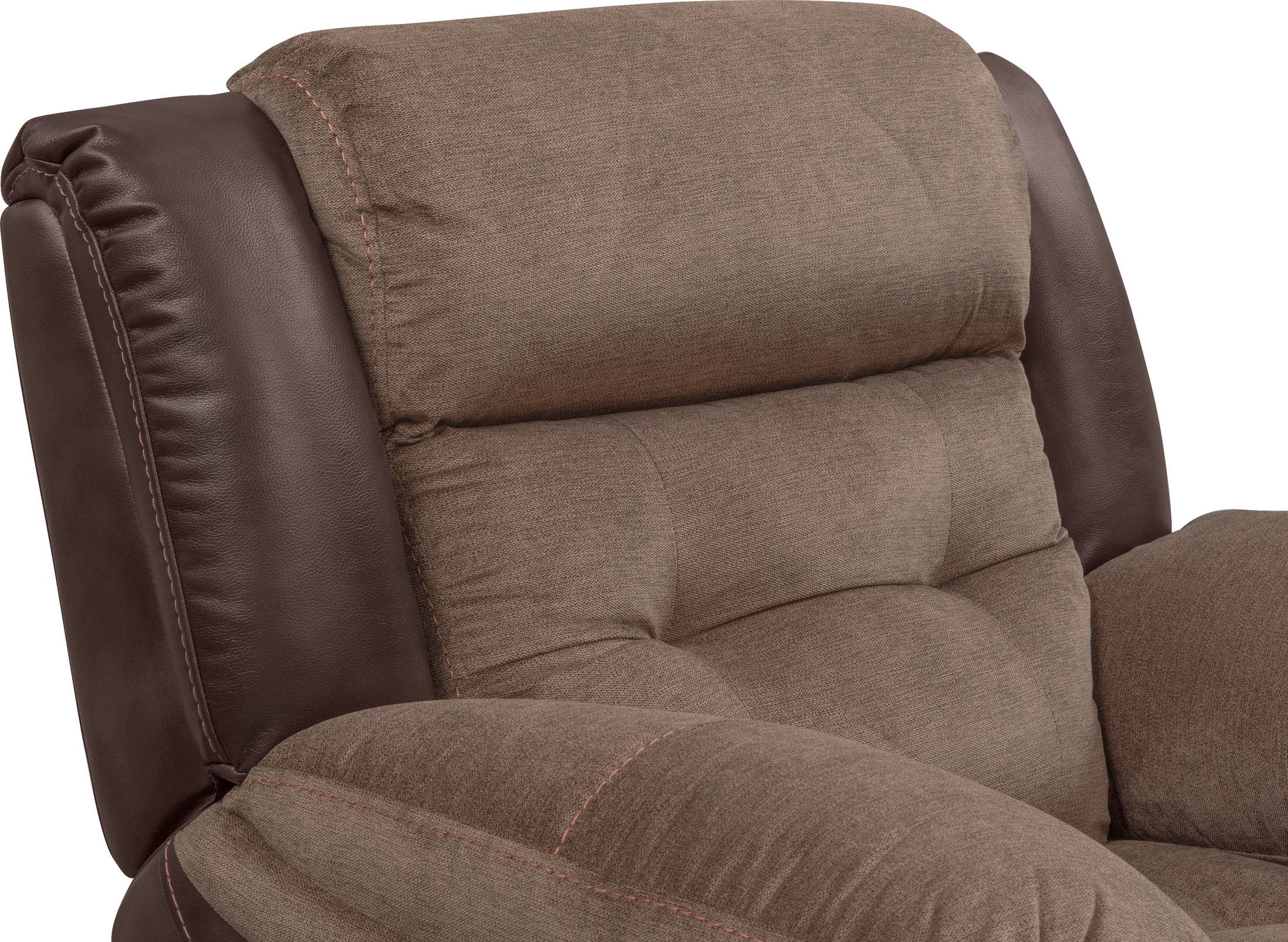 Tacoma Manual Glider Recliner - Brown | Value City Furniture