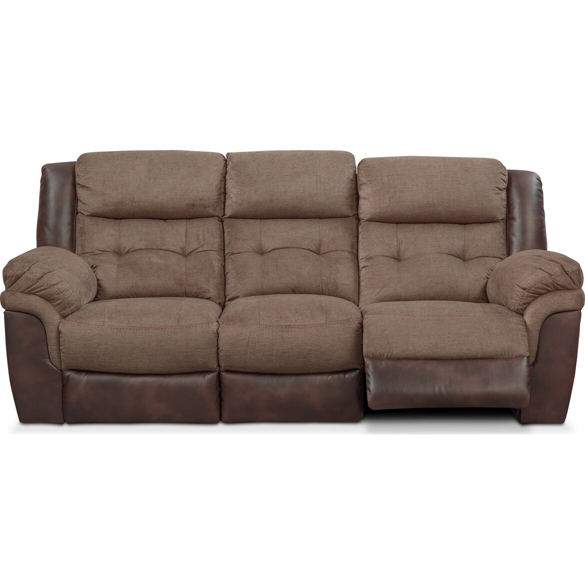 Manual Reclining Sofa Value City Furniture and Mattresses