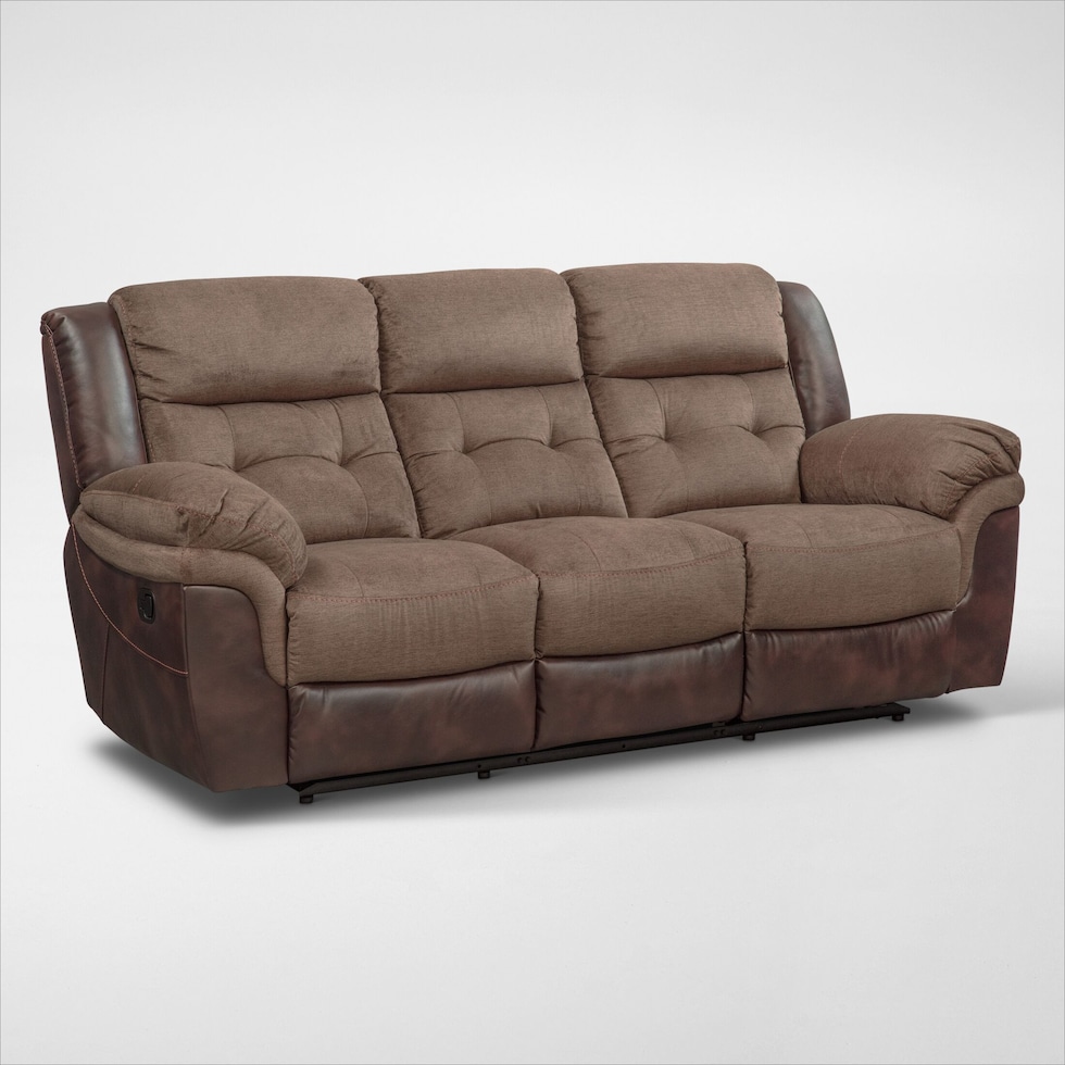 tacoma manual dark brown sofa web   