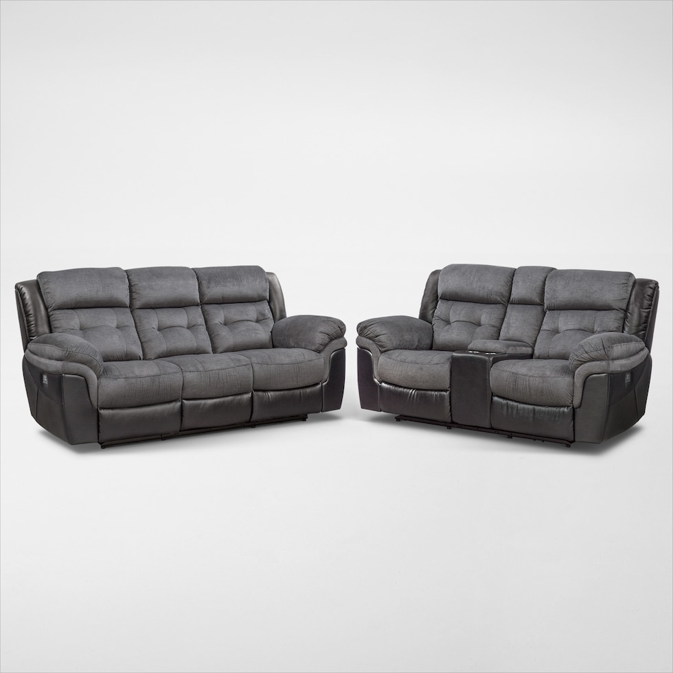tacoma power black  pc living room   