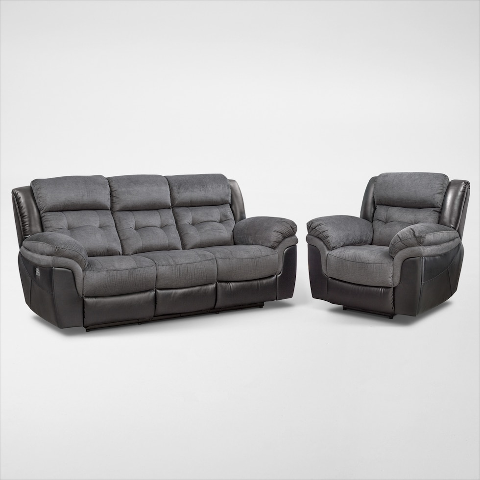 tacoma power black  pc living room   