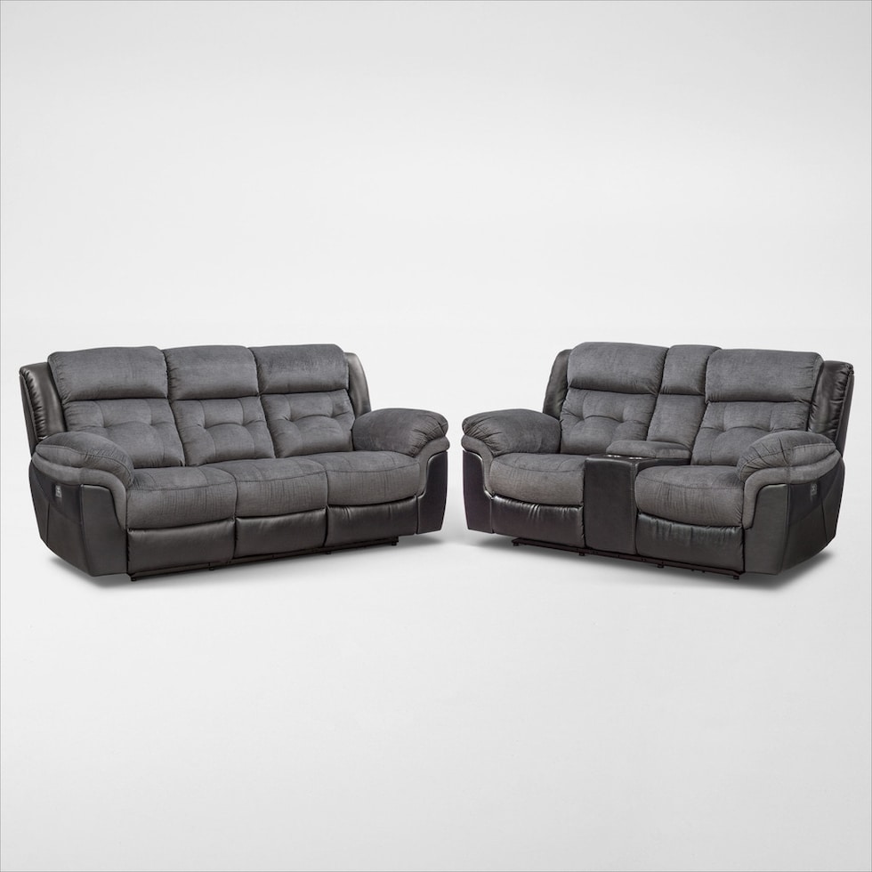 tacoma power black  pc living room   