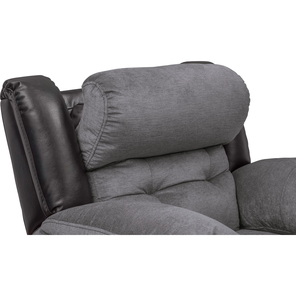 tacoma power black recliner   