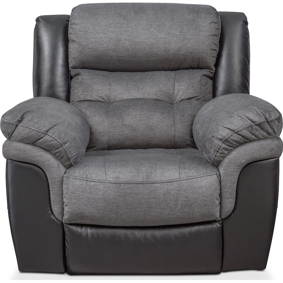 tacoma power black recliner   