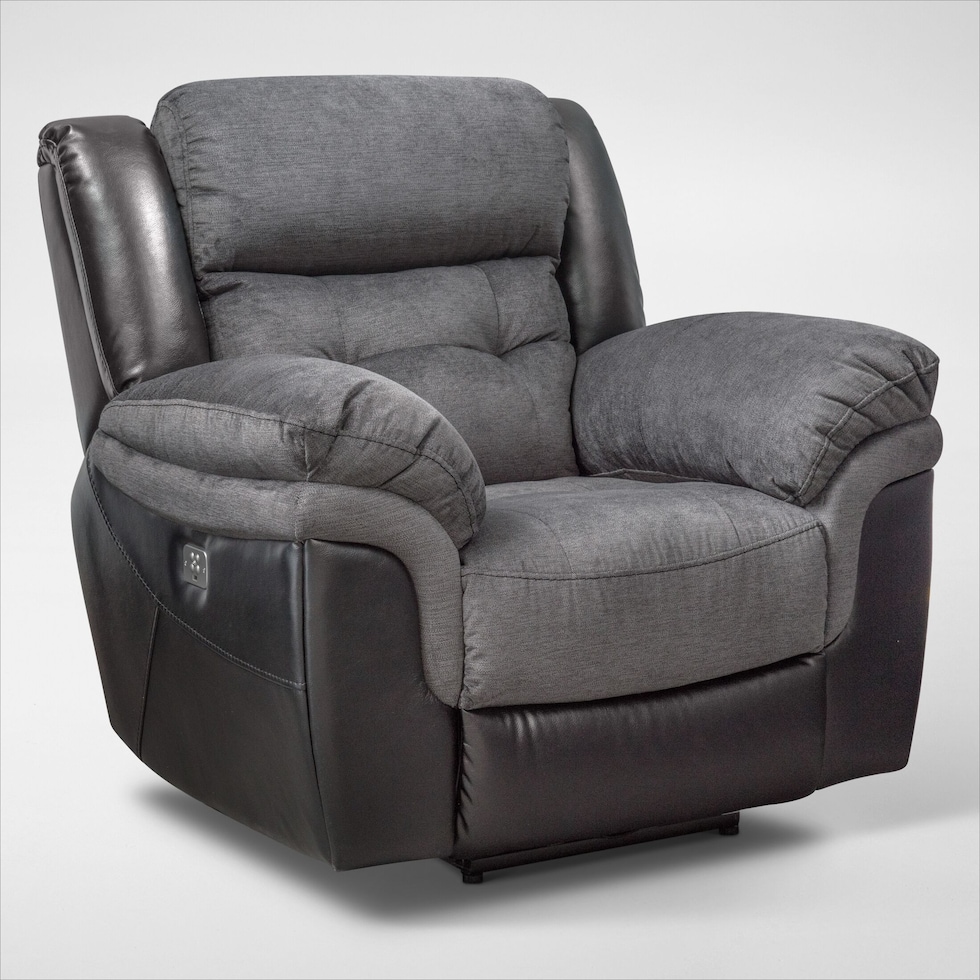 tacoma power black recliner web   