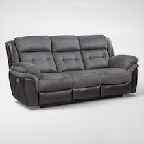 tacoma power black sofa   