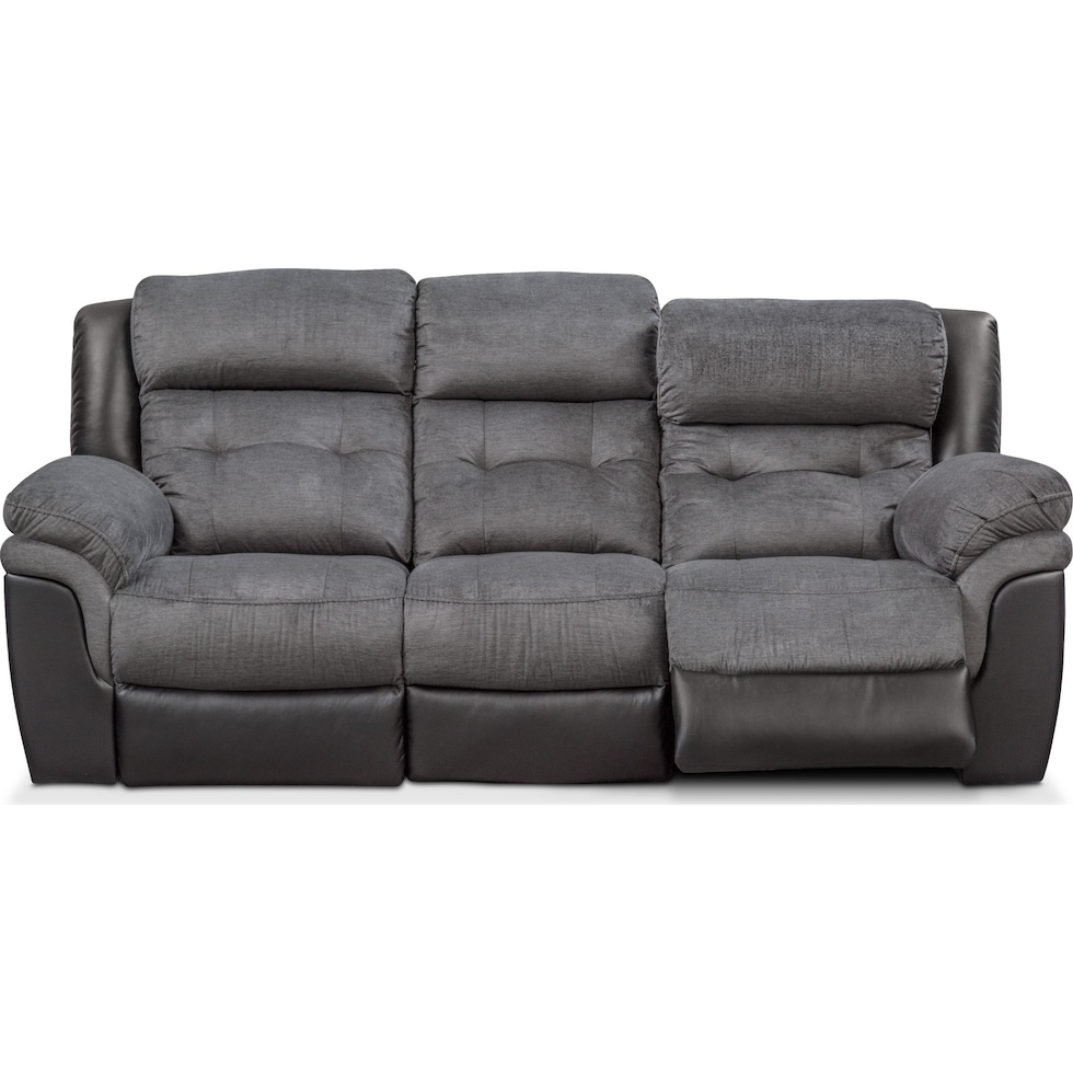 tacoma power black sofa   