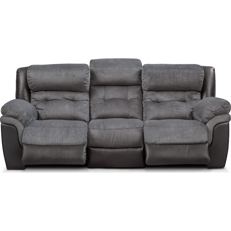 tacoma power black sofa   