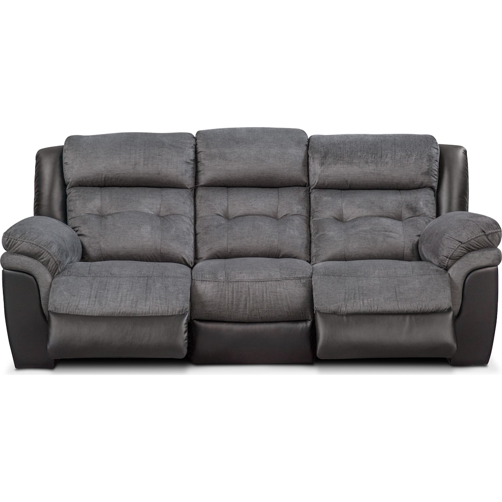 tacoma power black sofa   