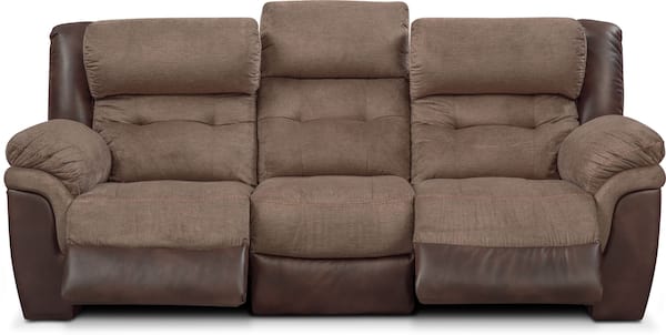 Tacoma Dual-Power Reclining Sofa | Value City Furniture