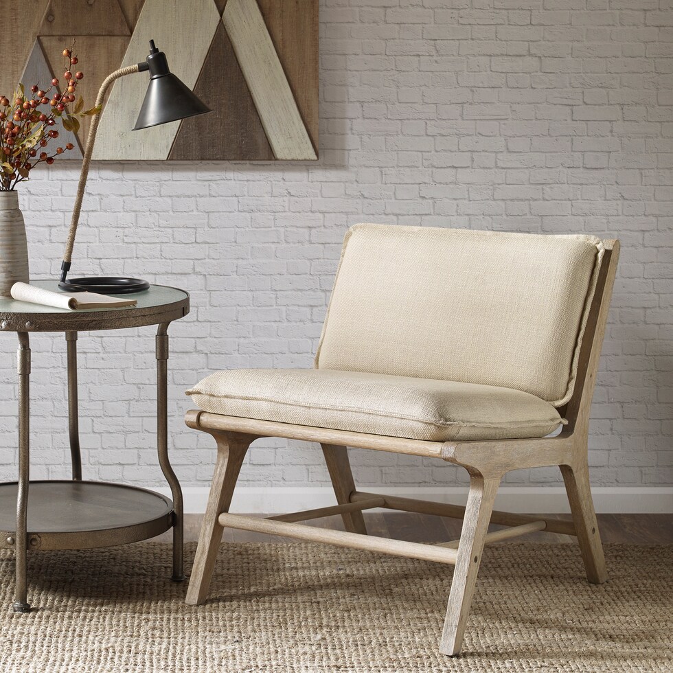 tage light brown accent chair   