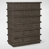 tahoe bedroom dark brown chest   