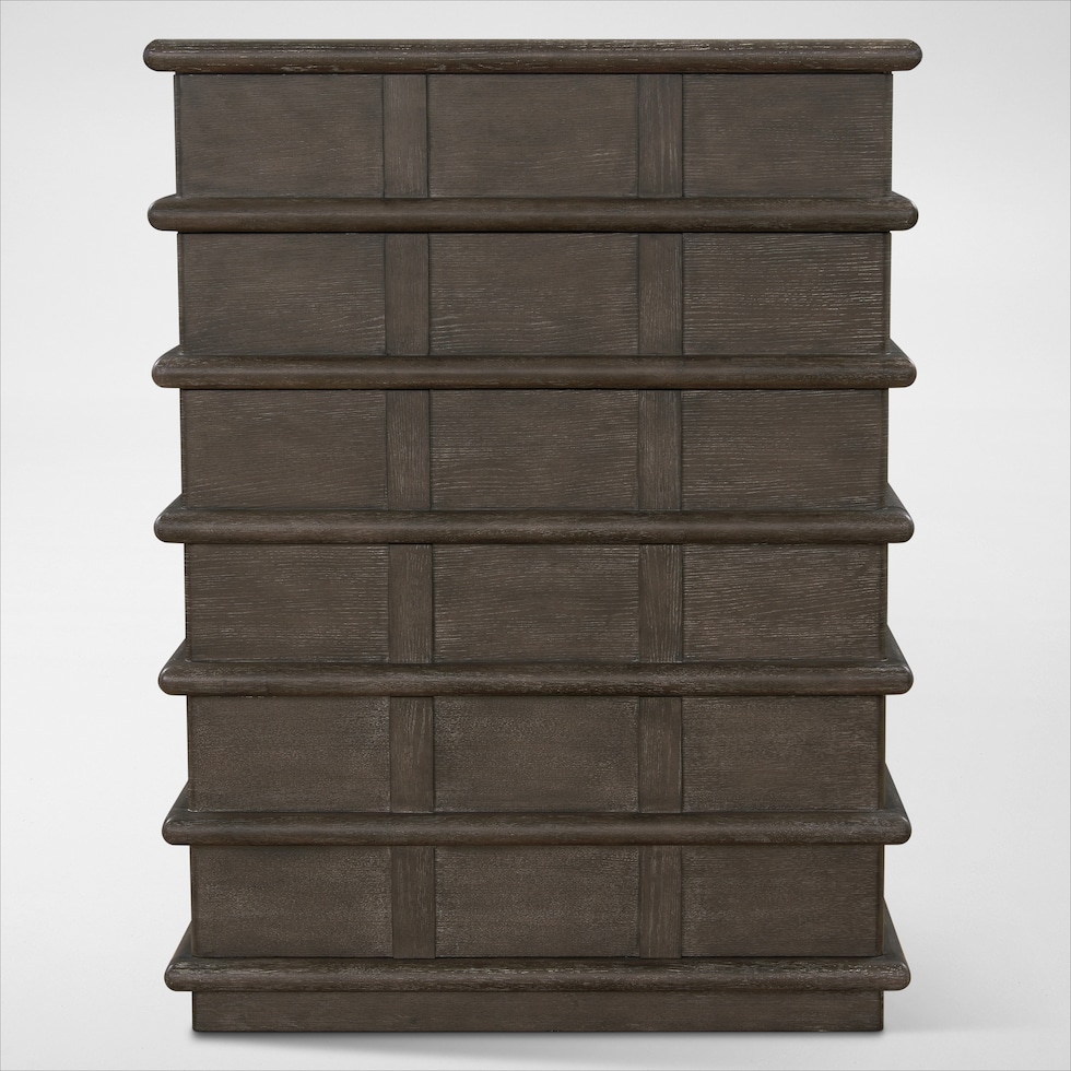 tahoe bedroom dark brown chest   