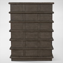 tahoe bedroom dark brown chest   
