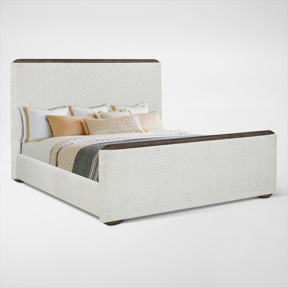 tahoe bedroom dark brown king bed   
