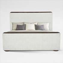 tahoe bedroom dark brown king bed   