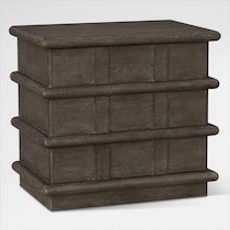 tahoe bedroom dark brown nightstand   