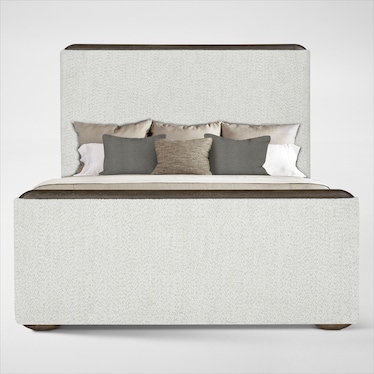 Tahoe Upholstered Queen Bed - Brown
