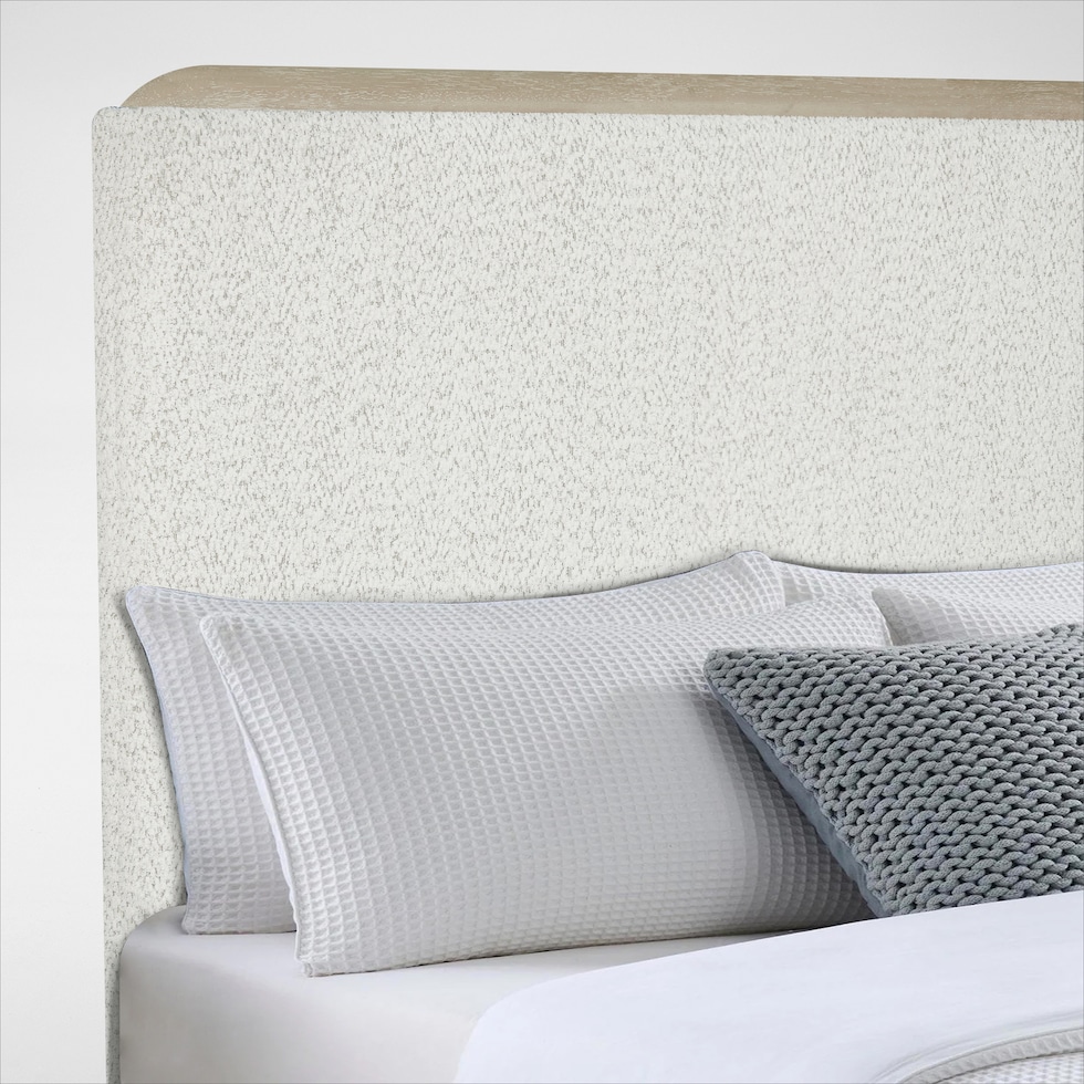 tahoe bedroom light brown  pc queen bedroom   