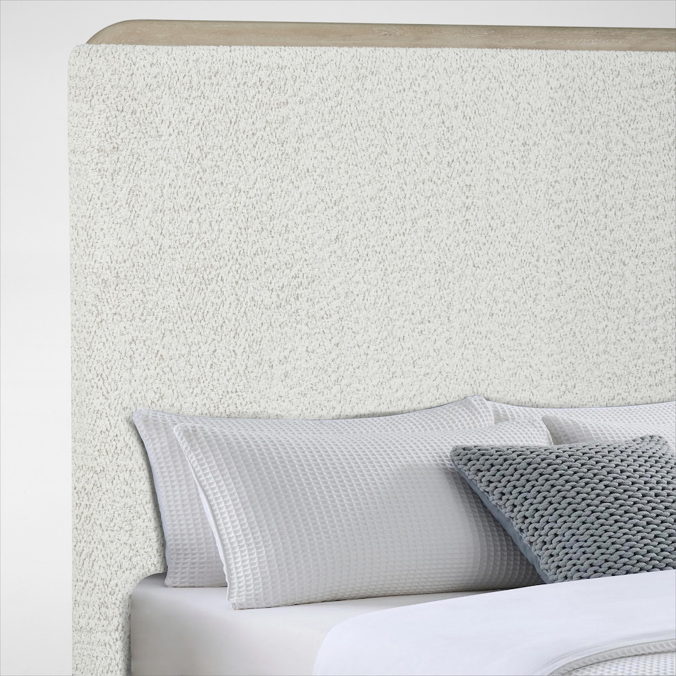 tahoe bedroom light brown  pc queen bedroom   